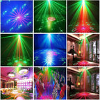 RGB Laser Party Light with Sound Control