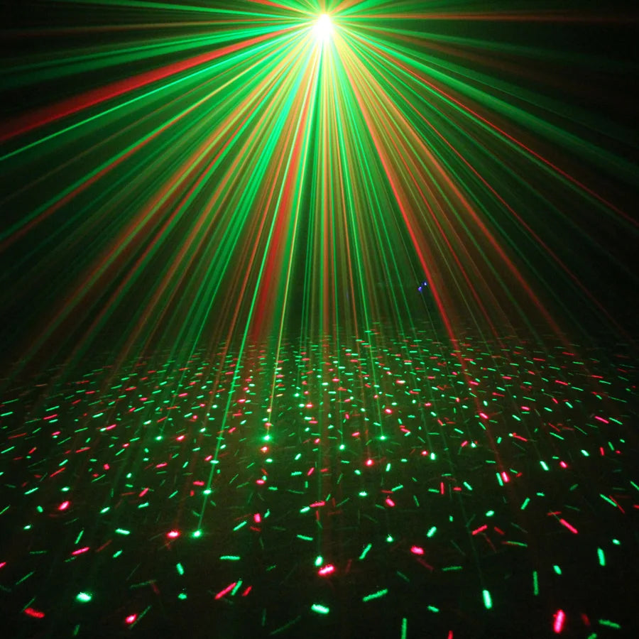Mini Red & Green Laser Party Light Y10