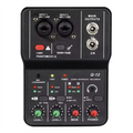 2-Channel USB Audio Interface Mixer Q12