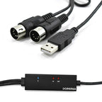 USB MIDI Interface Cable MTU-10