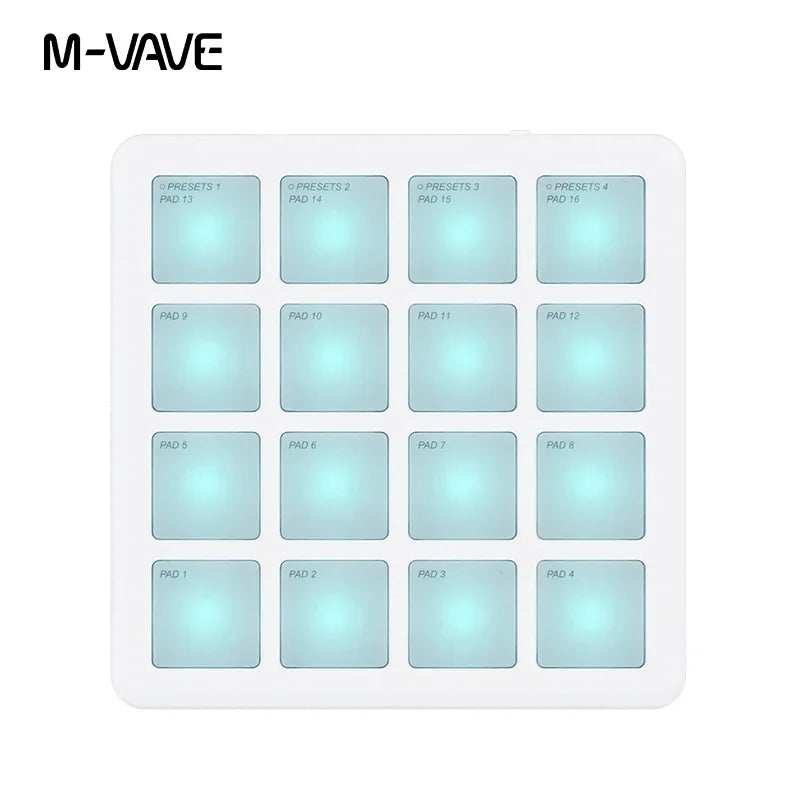 M-VAVE SMC-PAD Wireless MIDI Controller