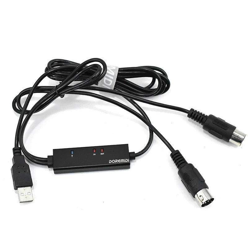 USB MIDI Interface Cable MTU-10