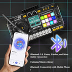 Kid DJ Mixer with Bluetooth Keyboard