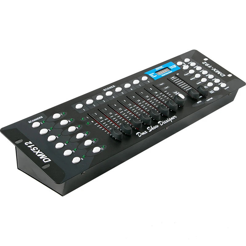 192-Channel DMX Lighting Controller Console