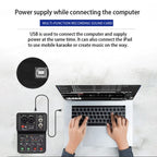 2-Channel USB Audio Interface Mixer Q12