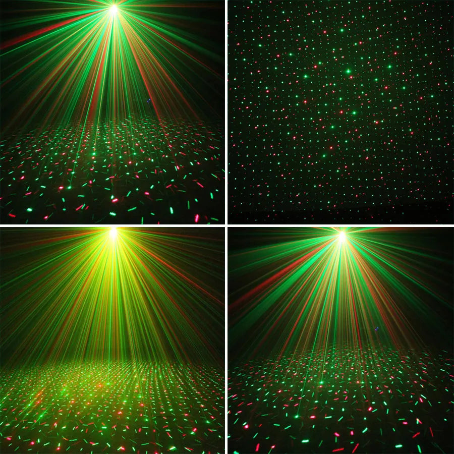 Mini Red & Green Laser Party Light Y10