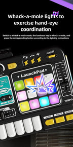 Kid DJ Mixer with Bluetooth Keyboard