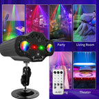 RGB Laser Party Light with Sound Control